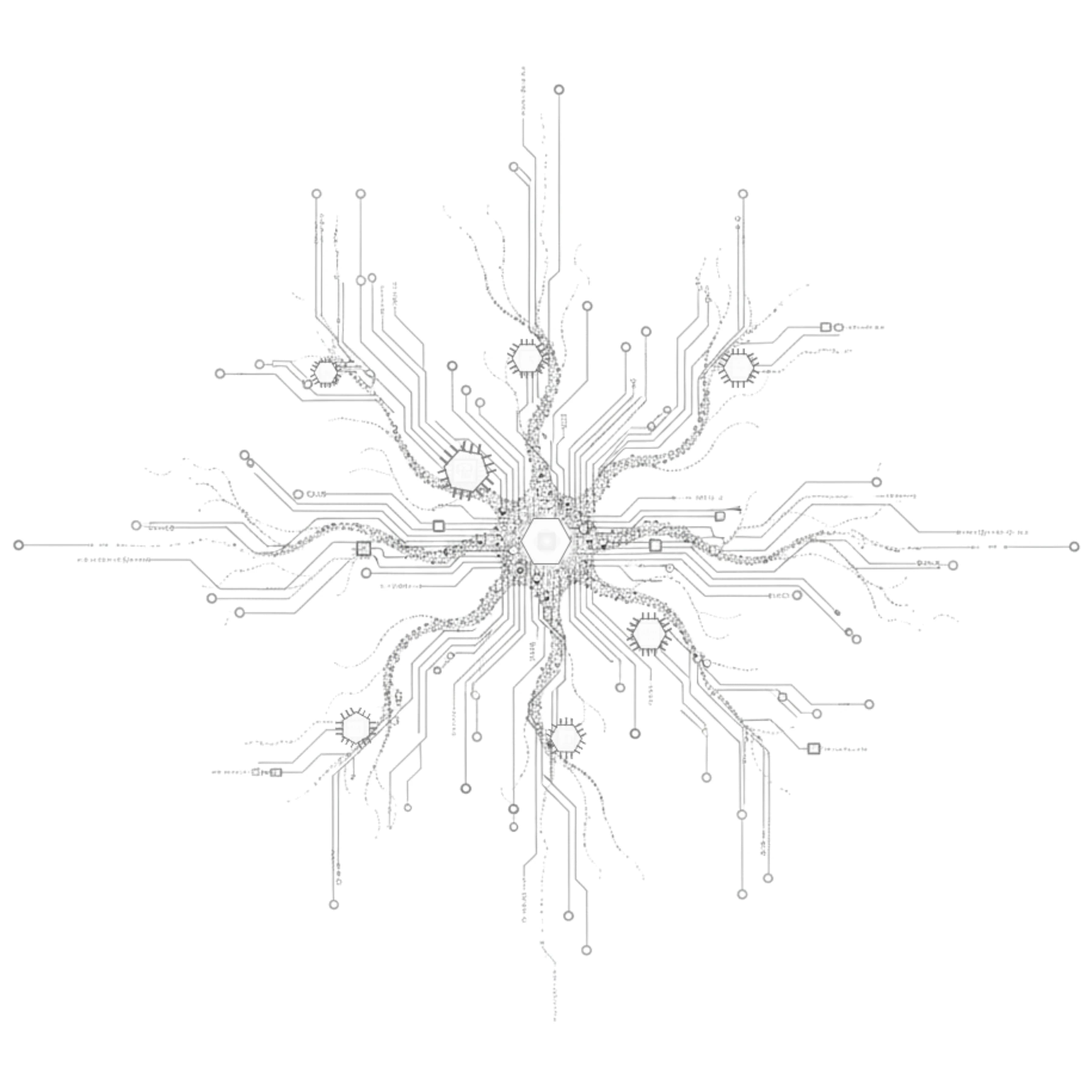 Neuromorphic Computing Illustration